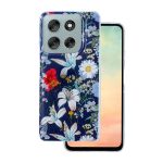 Nakładka Glow Glam do Motorola Moto G86 niebieska