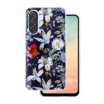 Nakładka Glow Glam do Samsung Galaxy A17 4G / A17 5G niebieska