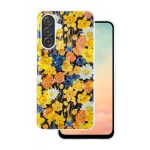 Nakładka Glow Glam do Samsung Galaxy A17 4G / A17 5G pomarańczowa