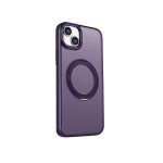 Nakładka Mag Ring Rotating do iPhone 15 Pro 6,1" fioletowa
