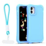 Nakładka SafePop ze smyczą do iPhone 11 niebieska
