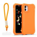 Nakładka SafePop ze smyczą do iPhone 11 pomarańczowa