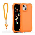 Nakładka SafePop ze smyczą do iPhone 13 6,1" pomarańczowa