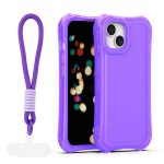 Nakładka SafePop ze smyczą do iPhone 14 6,1" fioletowa