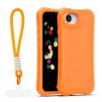 Nakładka SafePop ze smyczą do iPhone 16e / 17e pomarańczowa