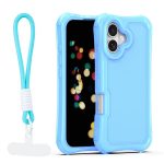 Nakładka SafePop ze smyczą do iPhone 17 6,3" niebieska