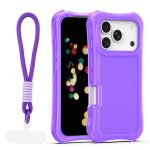 Nakładka SafePop ze smyczą do iPhone 17 Pro 6,3" fioletowa