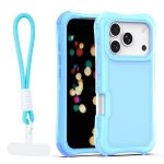 Nakładka SafePop ze smyczą do iPhone 17 Pro 6,3" niebieska