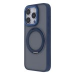 Nakładka Secure Spinning Mag do iPhone 15 Pro 6,1" granatowy