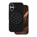 Nakładka Silicone Stick do iPhone 16 6,1" czarna