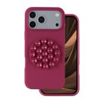 Nakładka Silicone Stick do iPhone 17 Pro 6,3" bordowa
