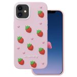Nakładka Strawberry do iPhone 11 różowa