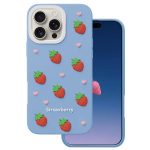 Nakładka Strawberry do iPhone 16 Pro Max 6,9" niebieska