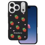 Nakładka Strawberry do iPhone 17 Pro Max 6,9'' czarna