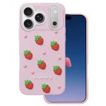 Nakładka Strawberry do iPhone 17 Pro Max 6,9'' różowa