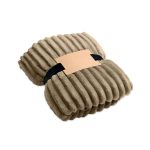 Polarowy koc w paski RPET - MO3184-39