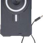 Power bank solarny 10 000 mAh BREDA - czarny