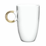 Ring gold biały - KUBEK RING SW