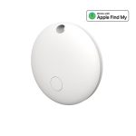 Setty lokalizator FindMy okrągły TFO TAG 01 biały + etui
