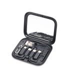 Setty podróżny zestaw adapterów 11 w 1 AD-S11-01 czarny