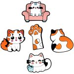 Sticker 3D Kot zestaw 5 szt