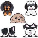Sticker 3D Pies zestaw 5 szt