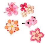 Sticker 3D Pink blossom zestaw 5 szt