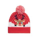 Świąteczna czapka dzianina LED - CX1539-05