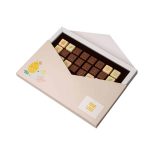 ZESTAW CZEKOLADEK CHOCO TEXT 4 LINIE W KOPERCIE SEPARATE EASTER