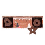 ZESTAW CZEKOLADEK CHRISTMAS TREE CHARMS 4 SZT - 0598/XMAS