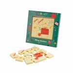 ZESTAW CZEKOLADEK Z NADRUKIEM PUZZLE 12 SZTUK - 0047/Xmas