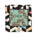 ZESTAW CZEKOLADEK Z NADRUKIEM PUZZLE 12 SZTUK - 0047