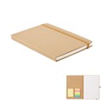 Zestaw z zeszytem A5 z papieru mak - MO2554-13