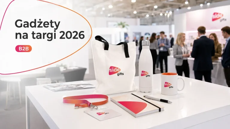 Gadżety reklamowe na targi i konferencje 2026 w profesjonalnej komunikacji B2B SIDE Gifts.