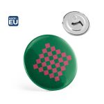 Button PIN 12. Okrągła przypinka magnetyczna z otwieraczem do butelek