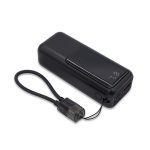 Power bank 10000 mAh 22,5W Flexipower, czarny