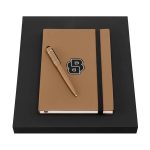 Zestaw HUGO BOSS Camel (długopis i notes A5)