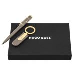 Zestaw HUGO BOSS Taupe (długopis i brelok)