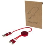 Alasia kabel do synchronizacji danych i szybkiego ładowania 5 w 1 27 W o długości 30 cm z tworzyw sztucznych i aluminium poch