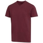 Balfour organiczna koszulka unisex z krótkim rękawem i dekoltem w serek, wykonana z materiału o gramaturze 200 g/m2, z certyf