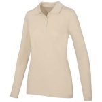 Damskie polo Calgary z długim rękawem 180 g/m2