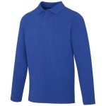 Męskie polo Calgary z długim rękawem 180 g/m2