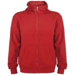 Montblanc bluza unisex z kapturem z suwakiem na całej długości 280 g/m2