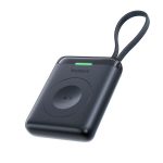 Powerbank Baseus EnerFill FW11 5W do Apple Watch z wbudowanym kablem - czarny