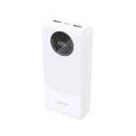 Powerbank Dudao K12Pro 22,5W PD 20000mAh USB-A, USB-C - biały