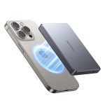 Powerbank Joyroom JR-PBM08 Pro 10000mAh 20W z ładowaniem indukcyjnym 15W ultracienki - szary