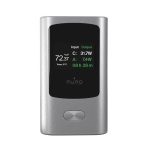 Powerbank Puro 45W 10000mAh USB-A USB-C z wyświetlaczem - szary