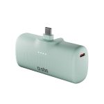 Powerbank SBS EcoPower 5000 mAh 10W z wbudowanym portem USB-C - zielony