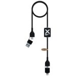 SCX.design C32 kabel do ładowania 60 W z przełącznikiem i podświetlanym logo