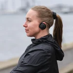 Słuchawki sportowe nauszne — mniejszy rozmiar, czarne MIIEGO AL4 FREEDOM MINI — widok produktu